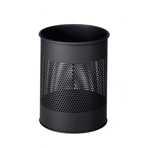 PAPÍRKOSÁR FÉM 15 L KEREK PERFORÁLT 165 MM (GRAFIT)